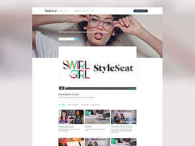 StyleSeat Videos responsive styleseat tumblr tumblr development videos