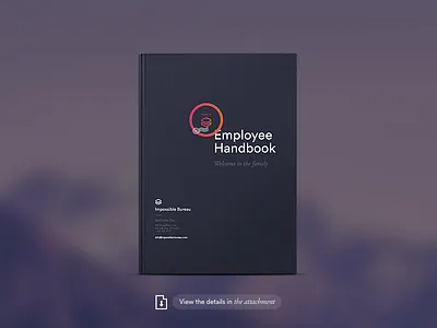 IB Brand — Employee Handbook branding design systems logo