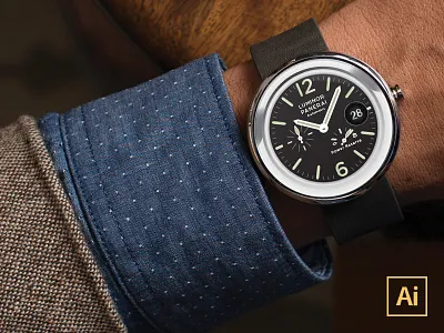 [FREE] Moto360 Vector Watchface clean download frebie free iwatch mockup moto360 realistic simple template vector watch