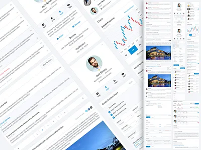 All Widgets controls news widget profile widget retina side bar social network stock ui ui kit ux website design widgets