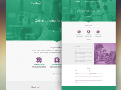 Online Tutoring WIP clean e tutoring education flat nurse responsive tutor tutoring web website