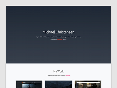 Aviate.io - Personal Portfolio clean portfolio web work