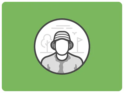 Cinderella story... outta nowhere bill murray caddyshack carl spackler ebook flat golf illustration movie vector