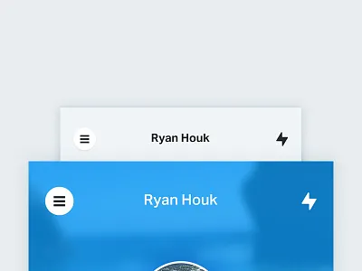 High-fidelity content block arrangements content ios mobile ui ux