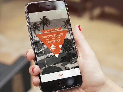 History Miami Hackathon App Intro app design hackathon history intro ios miami navbar navigation ui ux