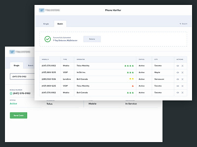 Phone Verifier Flow app clean flow phone rating ui upload ux verifier
