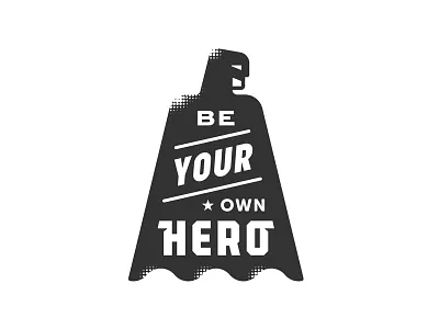 Be Your Own Hero arts cape cowl dojo fist hero lightning martial ninja star