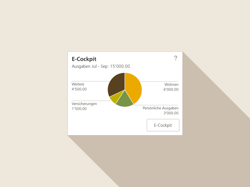 Postfinance E Finance app application banking currency ipad money online onlinebank pay ui ux widgets