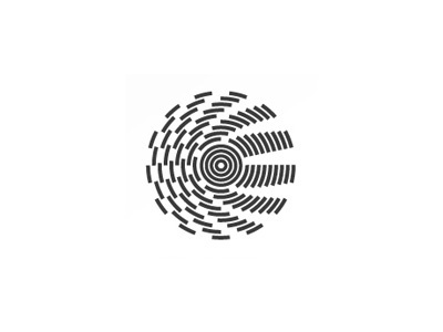 Logo Design black bnw circle logo logotype sphere white