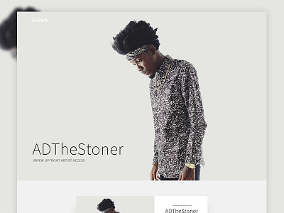 Quick Blog Redesign blog flat icons music tumblr web