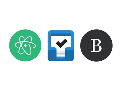 Zion extras atom byword flat icon things zion