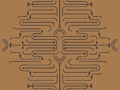 Cardboard box graphics black box graphics line work lines pattern texture