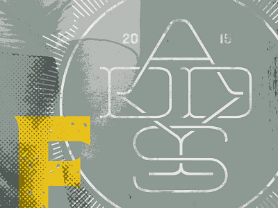 ADDYs 2015 Call For Entries awards badge boxer distress fight gold halftone monogram poster seal sports starburst