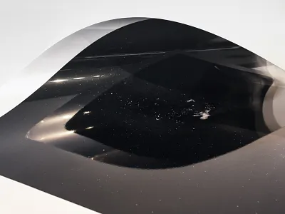 Monolith 1 (Print Detail) 2001 2012 art black gloss metallic monolith poster print sci fi space