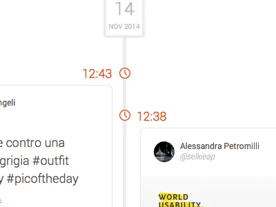 Timeline avatar box circle icon clock icons stream time timeline ui username widget