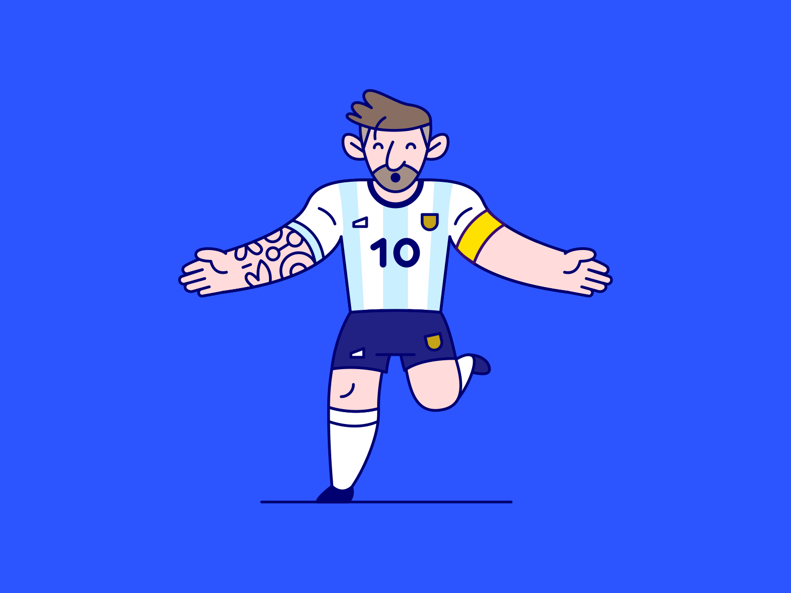 Messi by Dark Penguin on Dribbble