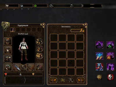 Spell Force 2 UI game icons game ui icons medieval pc