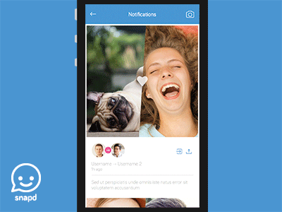 Snap Share animate animation app gif mobile pixate reaction snapd