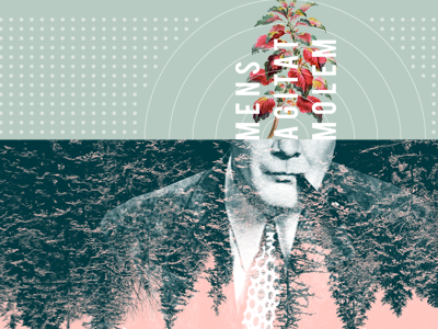 Mens Agitat Molem collage digital illustration