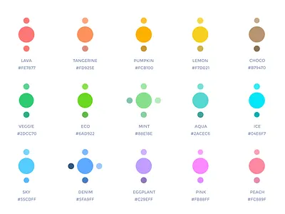 UI Colors colors palette ui