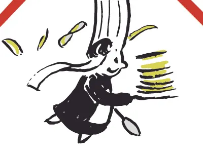 Logo for a food truck brand identity logo sketch