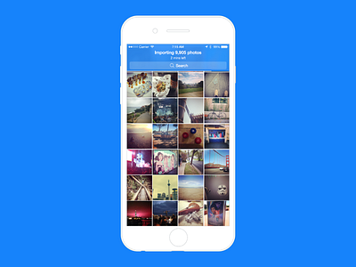 Importing Photos - PhotoTime import ios onboarding photos setup