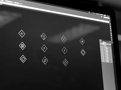 VIZIO UHD Icons envoy icon icons imac microsite stroke thin lines uhd vizio we are envoy zach travis zack travis