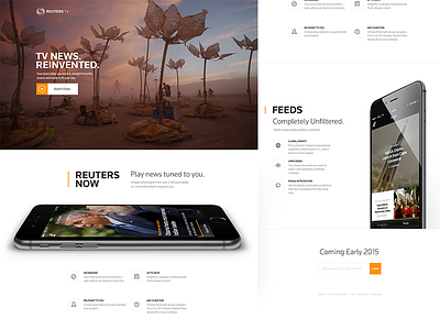 Reuters TV : Launch site app apple consumer footer ios iphone news play reuters social tv video