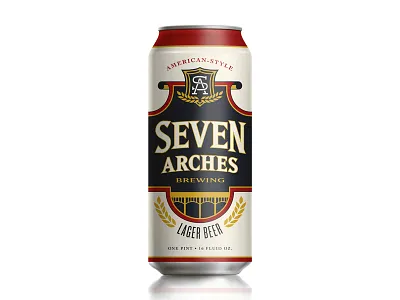 Seven Arches Brewing beer brewery hester packaging pavement