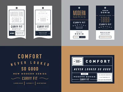 Lee Tag System badge branding denim die cut jeans label layout logo modern retail tag typography