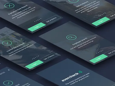 Welcome Flow app design clean app design clean ui ios 8 tutorial welcome screen