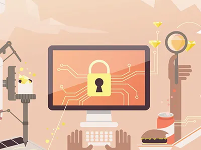 Digital Process concept conceptual design development flat ideas illustration silicon technology valley vector