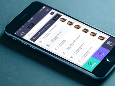 User Page psd app icon ios ipad iphone ui