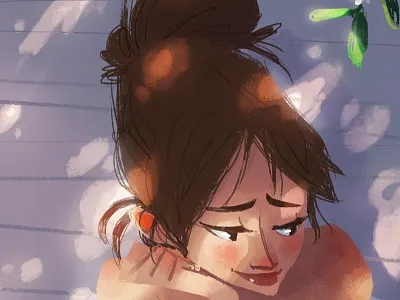 Spot chilling dappled light girl light outside relaxing sitting spot