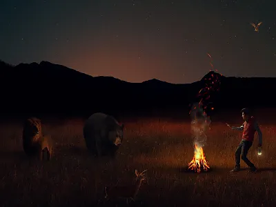 Photo Manipulation : May Day art design fantasy manipulation mayday photo photoshop sky surreal