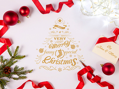 Clean Elegant Christmas Greetings Dribbble Shot banner christmas background christmas card facebook header hero hero image invitation mock up presentation social x mas