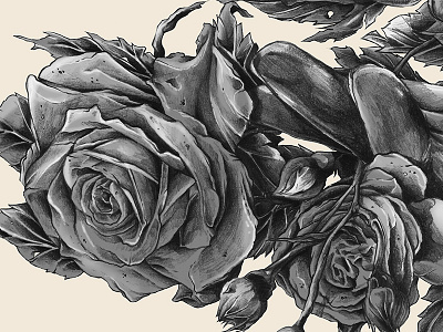 LOVE hand love rose thatt