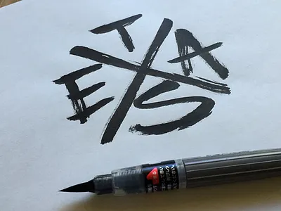 TEXAS brushpen cotton bureau flag hardcore lettering monogram print t shirt texas typography