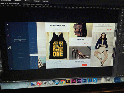 Horizontal Fashion Shop bag clean ecommerce elegant fashion horizontal shop viet nam vietnam