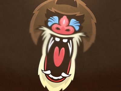Mandrills baboon class fraser davidson logo mandrill matthew doyle monkey skillshare sport logo sports