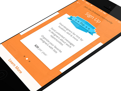 Signup Page For Dribbble App Design Concept dribbble sign up sign up