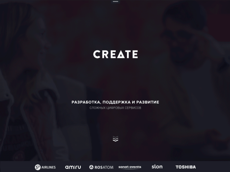 Create's new site