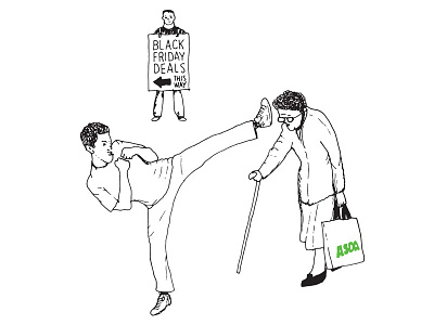 #lunchtimedrawings Black Friday black friday drawing graphic design handdrawn illustration lunchtimedrawings