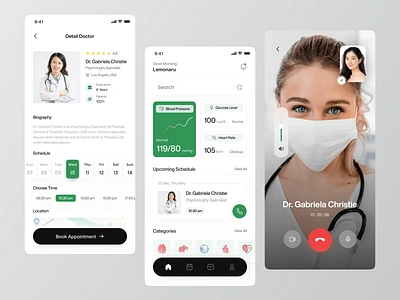 Oxva - Healthcare Mobile Apps ✨ animation apps card care design doctor health health app healthcare medical medical app mobile mobile app patient telemedicine ui uidesign uiux ux wellness