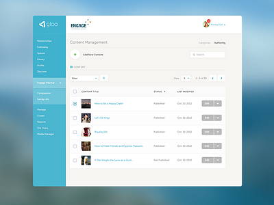 Simple Table UI clean ui filter icons clean search simple ui sort table ui