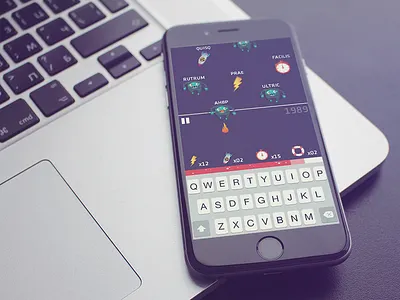 Demo Game Type Monster flat game monster ui