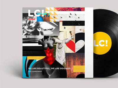 We Are Beautiful, We Are Doomed album collage cover music record vinyl