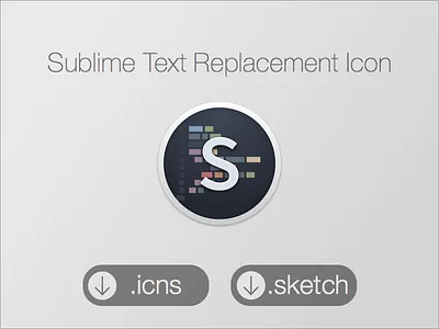 Final Round Sublime Icon 2 3 base16 icon ocean replacement round sublime sublime text text yosemite