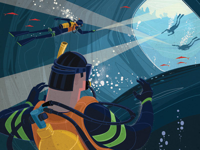 Seconds From Death cave diving green scuba scuba diving underwater water