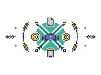 Branding Animation after effects animation branding geometric gif loop motion vector